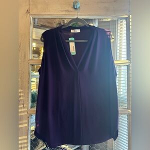 Beacon Apparel |  Elegant Purple Sleeveless Top